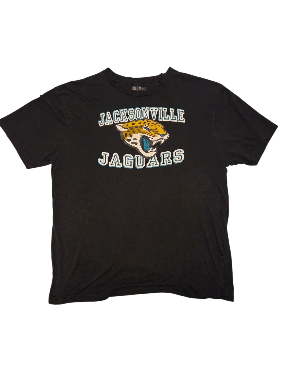 Jacksonville Jaguars Black Men's Graphic Tee - Team Logo